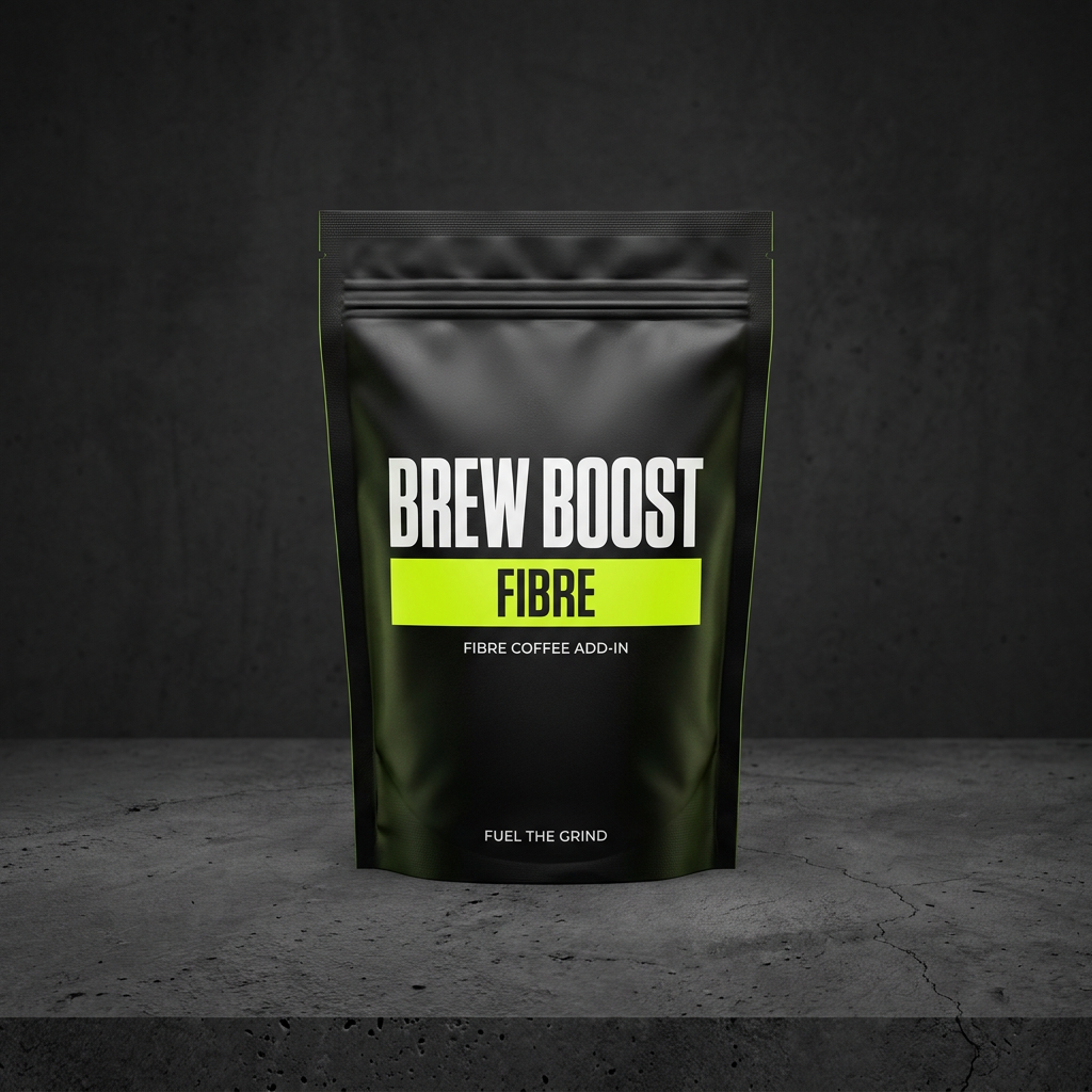Brew Boost Fibre coffee add-in pouch
