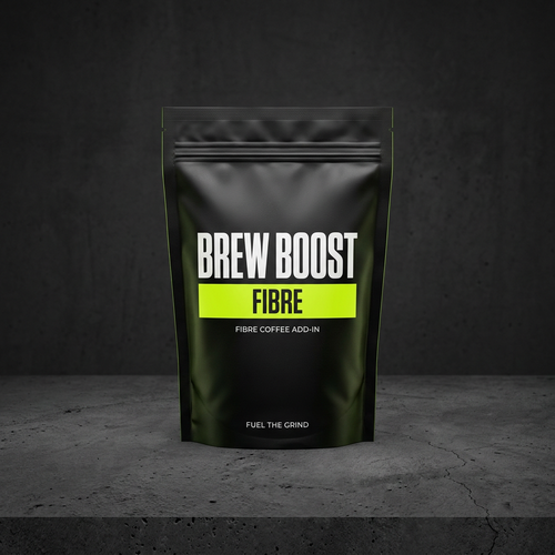 Brew Boost Fibre coffee add-in pouch