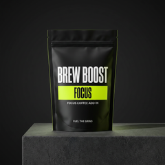 Brew Boost Focus coffee add-in pouch