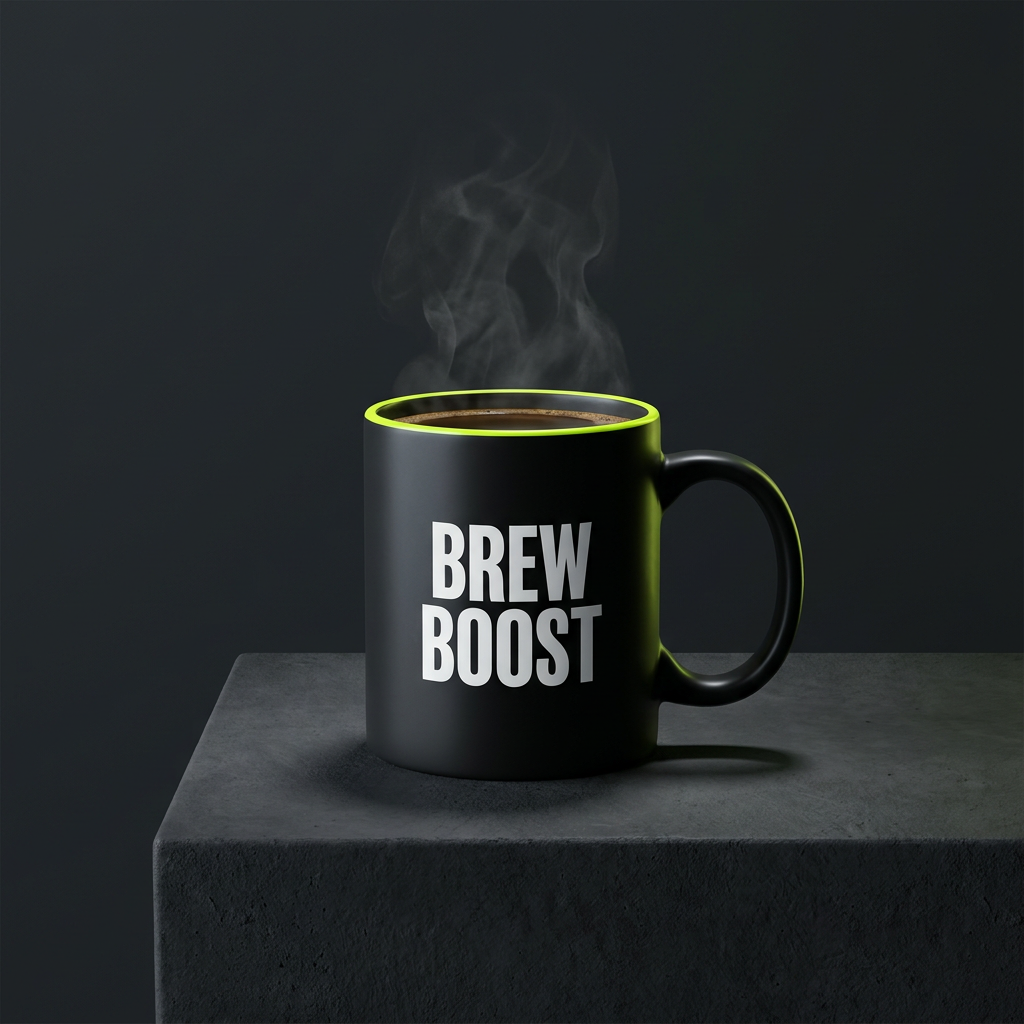 Free Brew Boost mug